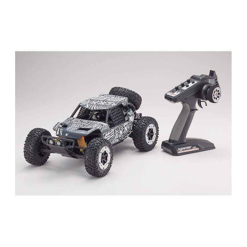1/10 Scale Radio Controlled Electric Powered 2WD Buggy Car EZ Series AXXE Readyset Color Type 4:Gray w/KT-231P