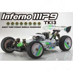 31889T1 INFERNO MP9 TKI3 T1 (White) Kyosho 1/8 GP 4WD Buggy Readyset RTR