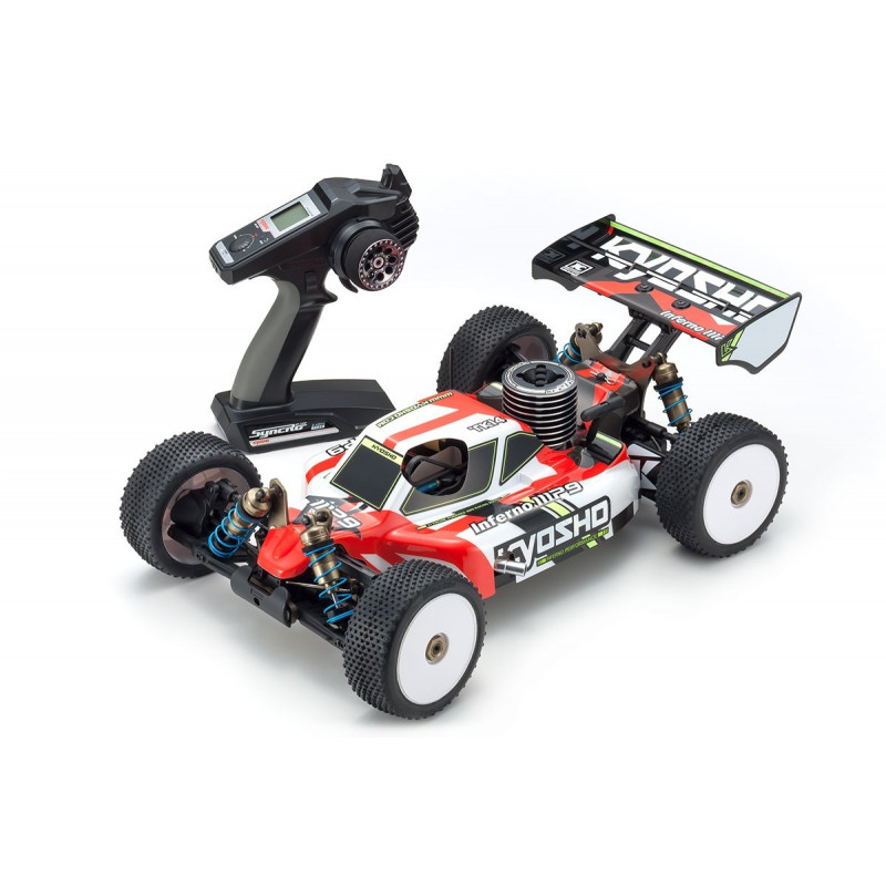 33014T1 Kyosho INFERNO MP9 TKI4 1/8 Scale Radio Control .21 Engine Powered 4WD Racing Buggy Readyset Color type 1 Red