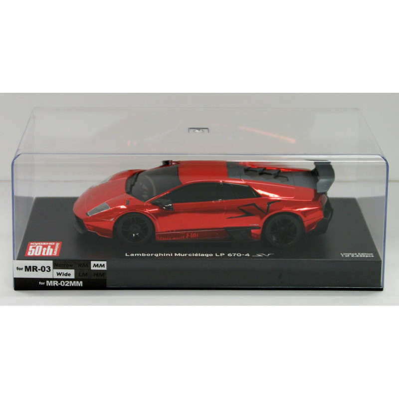 ASC MR03 W-MM LAMBO SV LP 670 50TH ( CHROME RED )