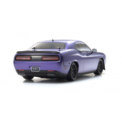 34415T1 Kyosho 1/10 Scale Radio Controlled Electric Powered 4WD FAZER Mk2 Series RTR DODGE Challenger SRT Hellcat Plam Purple