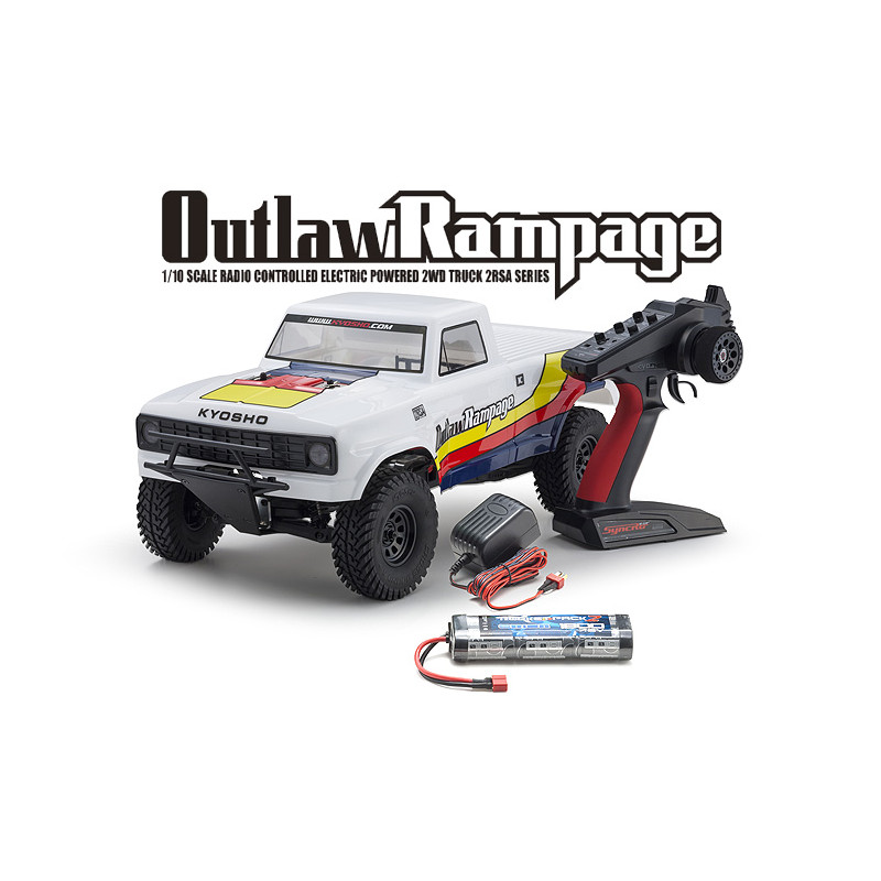 34361T1 Kyosho OUTLAW RAMPAGE Type 1 1/10 EP 2WD Truck Readyset RTR