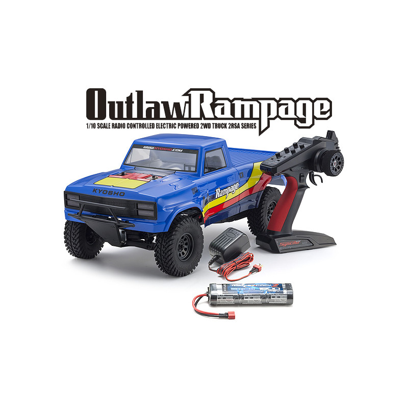 34361T2 Kyosho OUTLAW RAMPAGE Type 2 1/10 EP 2WD Truck Readyset RTR