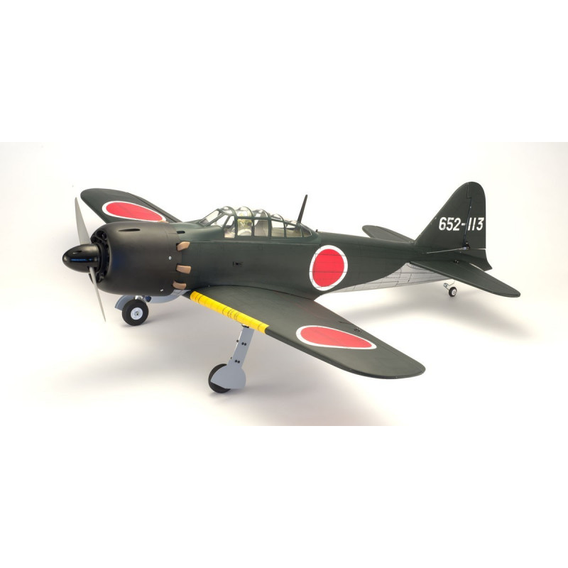 Kyosho 1/8 Scale Radio Control 50 Class SQS Warbird Series SQS Warbird Zero Fighter Model 52 GP50 ARF