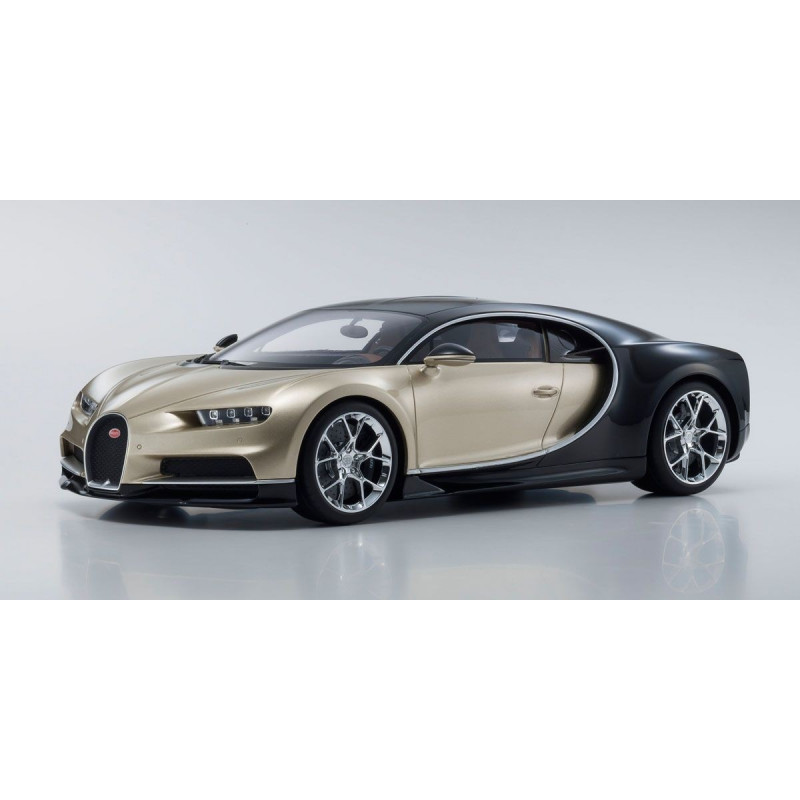 KSR08664GL KYOSHO ORIGINAL 1/12scale Bugatti Chiron (Gold / Black)