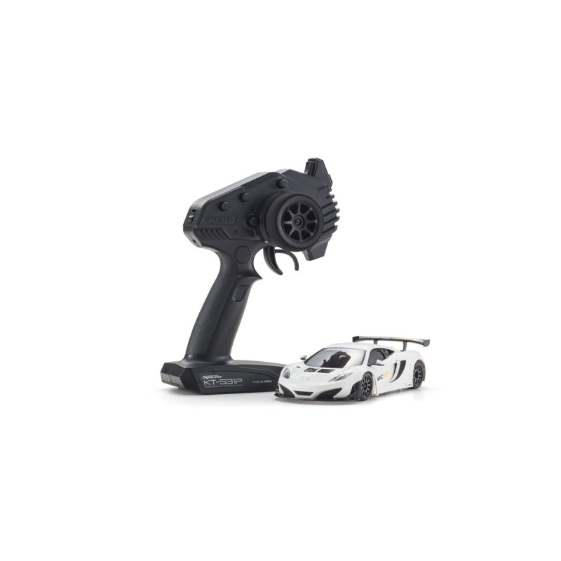 32325W McLaren 12C GT3 2013 RWD Kyosho MINI-Z Series Ready Set White