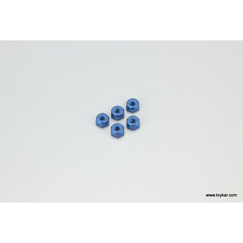 1-N3033NA-B Nut(M3x3.3) Nylon (Aluminium/B