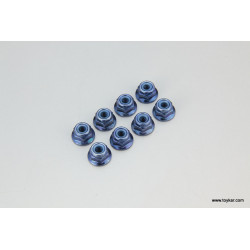 1-N4056FN-B Nut(M4x5.6)Flanged Nylon(Steel