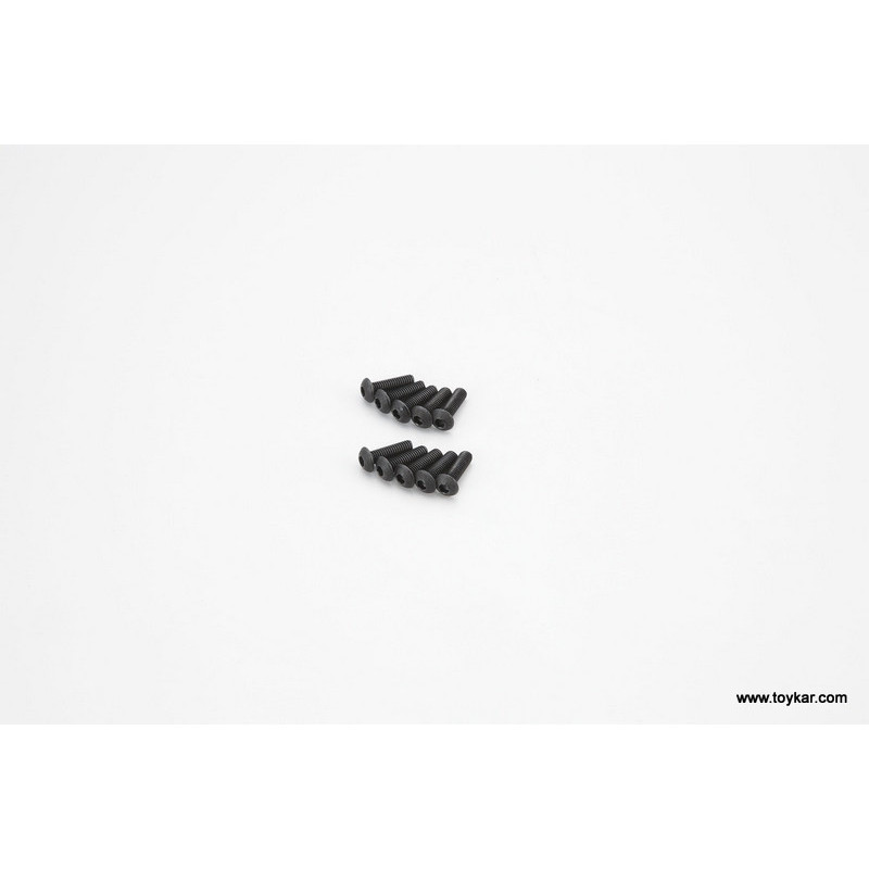 1-S13010H Button Screw(Hex/M3x10/10pcs)