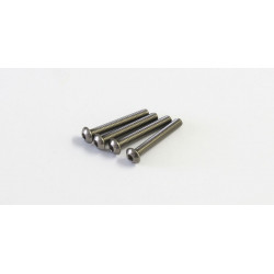 1-S13022HT Button Screw(Hex/Titanium/M3x2