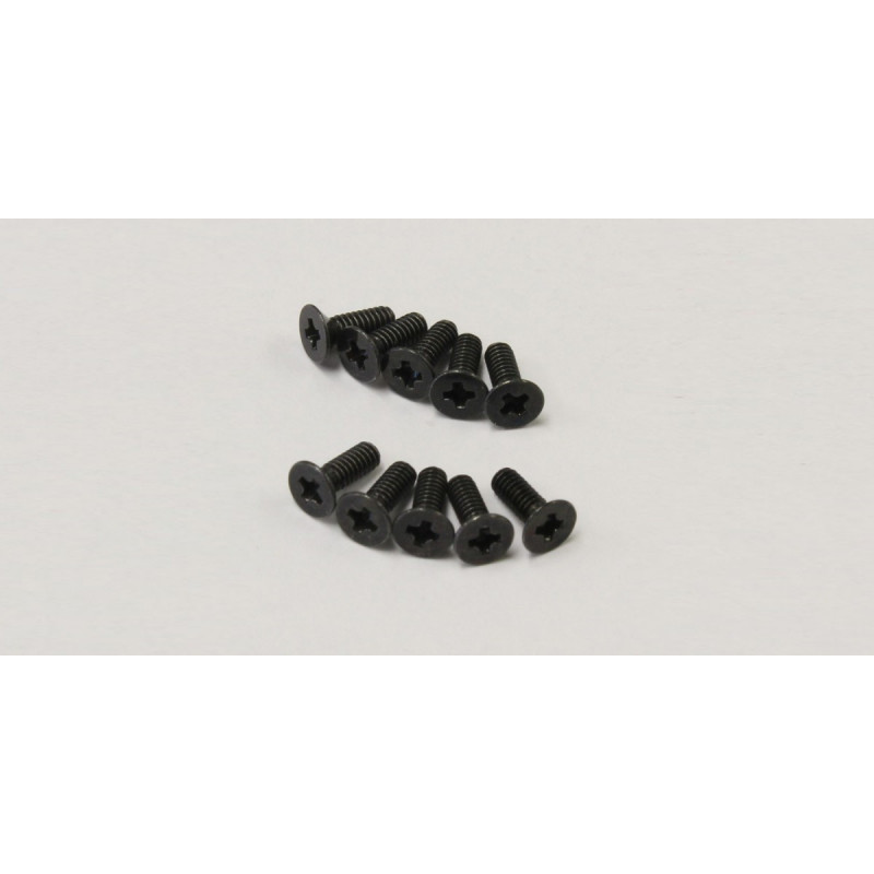 1-S32006 Flat Head Screw(M2x6/10pcs)