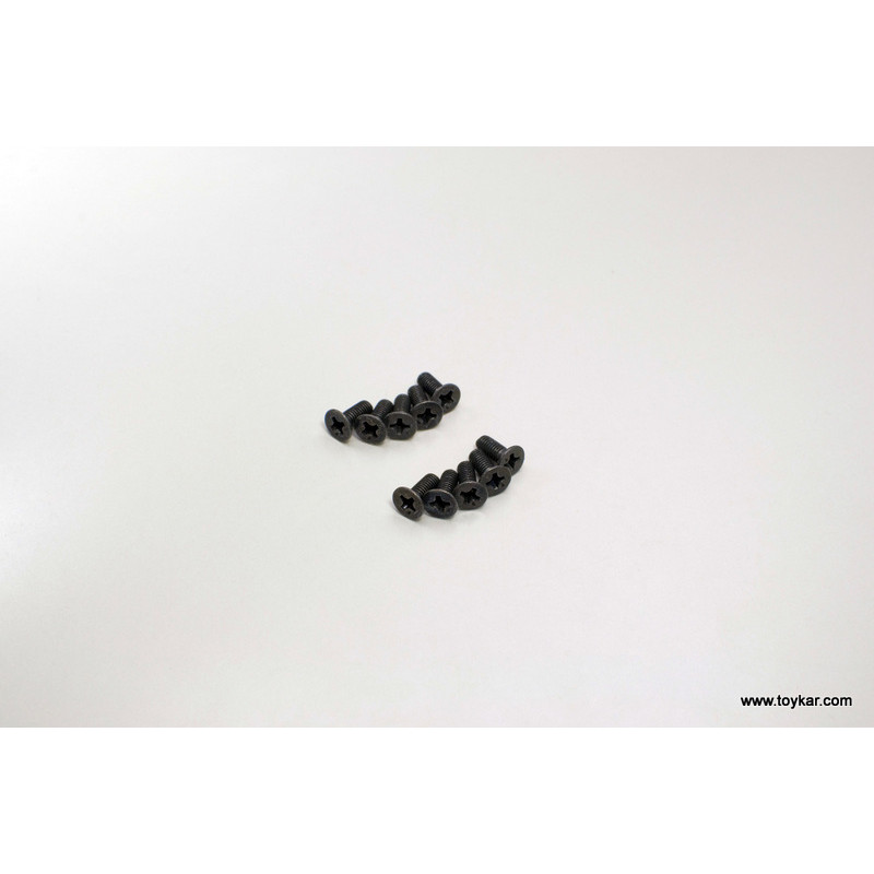 1-S33008 Flat Head Screw(M3x8/10pcs)