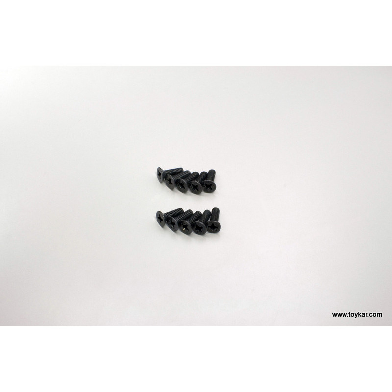 1-S33010 Flat Head Screw(M3x10/10pcs)