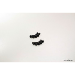 1-S33010TP TP Flat Head Screw(M3x10/10pcs