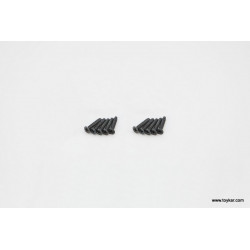 1-S33015TP TP Flat Head Screw(M3x15/10pcs