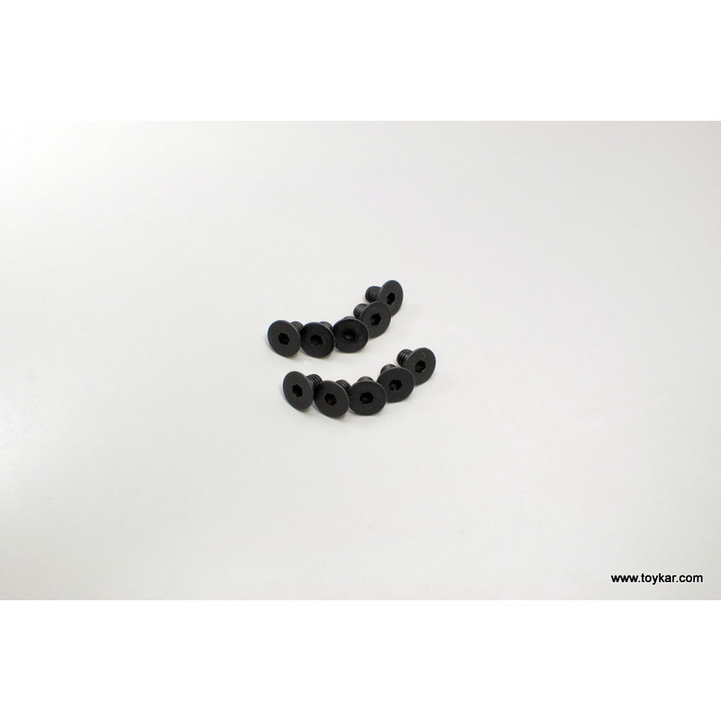 1-S34006H Flat Head Screw(Hex/M4x6/10pcs