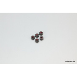 1177 OP NYLON NUT M2.6MM 5PCS