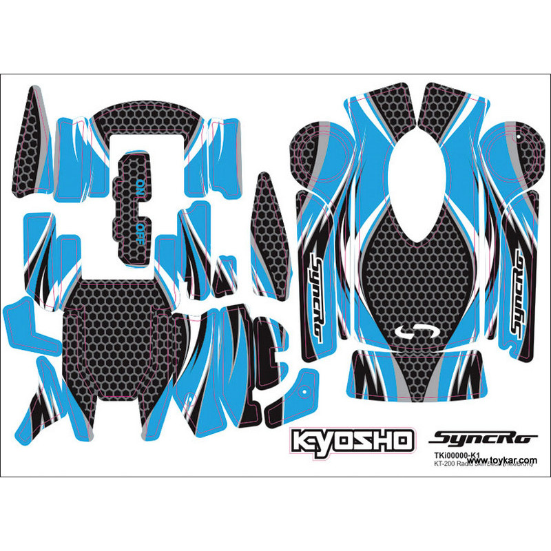 36271BL RADIO SKINS DECAL