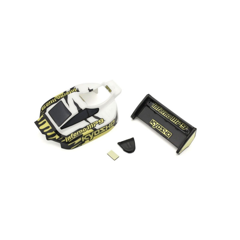MBB03WBK Body Set(INFERNO MP9 TKI3/White/Black)