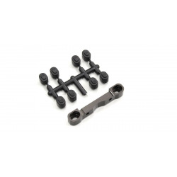 LA390 Aluminum Front Sus. Holder (FR/Gunmetal)