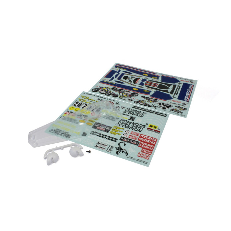 SCB006 Clear Body Set (Turbo Scorpion)