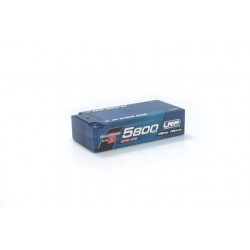 LRP430285  SHORTY 5800MAH 7.6V LIPO HV STOCK SPEC GRAPHENE-3 HARDCASE BATTERY 130C/65C