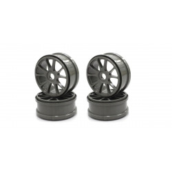 IFH002GMB Ten-Spoke Wheel(Gun Metallic/4pcs)