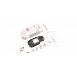 MZN195 Audi R8LMS Night-R WhiteBodySet w/Wheel