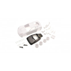 MZN196 Corvette ZR1 White Body Set w/Wheel
