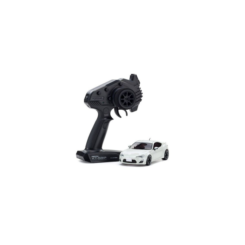 32336PW MINI-Z RWD Series Ready Set TOYOTA 86 Pearl White
