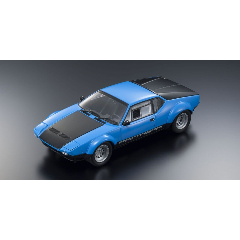 08853BL KYOSHO ORIGINAL 1/18 scale De Tomaso Pantera GT4 (Blue/Black)