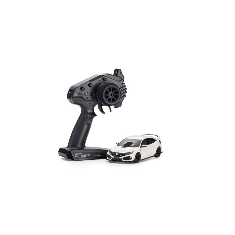32613W MINI-Z AWD Honda CIVIC Type R White Readyset
