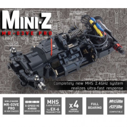 1/27 R/C EP Touring Car MINI-Z Racer MR-03 with ASF2.4GHz System MR-03VE Pro Chassis Set