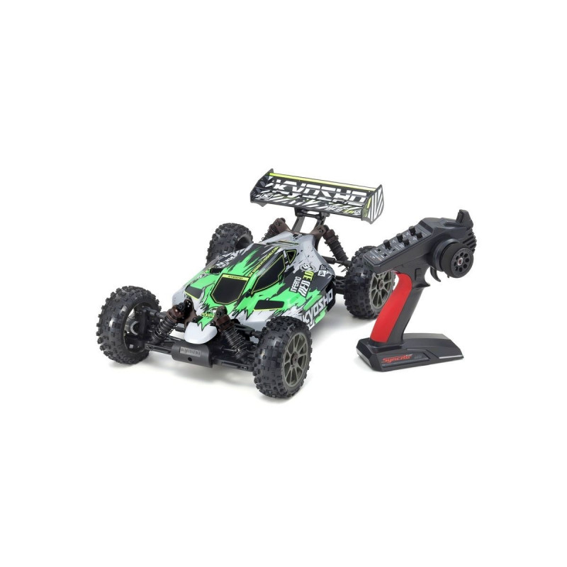 34108T1 INFERNO NEO 3.0 VE 1:8 Scale Radio Controlled Brushless Motor Powered 4WD Racing Buggy Color type 1 Green w/KT-231P+