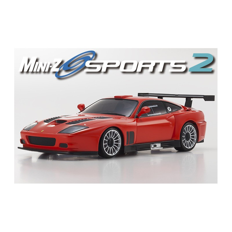 Kyosho 1/27 R/C EP Touring Car MINI-Z Racer Sports2 MR-03 Series Ferrari 575 GTC Red Version