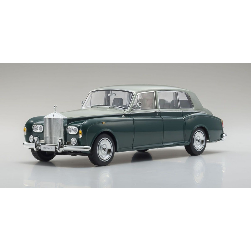 08905GRS KYOSHO ORIGINAL 1/18scale Rolls Royce Phantom VI (Green / Silver)