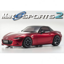 Kyosho 1/27 R/C EP Touring Car MINI-Z Racer Sports2 MR-03 Series MAZDA Roadster SoulRed Premium Metalic
