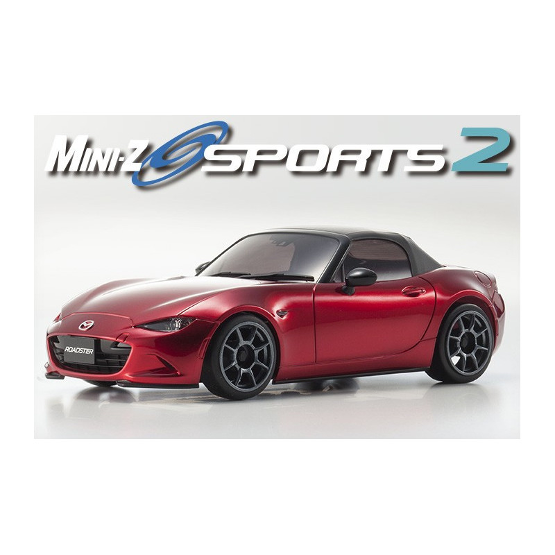 Kyosho 1/27 R/C EP Touring Car MINI-Z Racer Sports2 MR-03 Series MAZDA Roadster SoulRed Premium Metalic