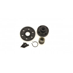 UT008 Diff Gear Case ＆ Pulley (ULTIMA)