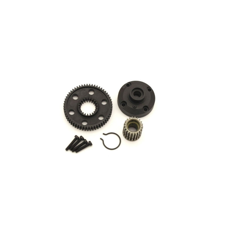UT008 Diff Gear Case ＆ Pulley (ULTIMA)