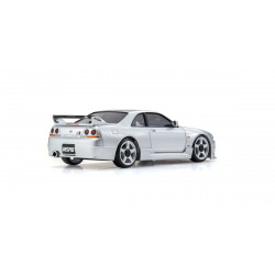 32616S MINI-Z AWD NISSAN SKYLINE GT-R NISMO(R33) Silver Readyset
