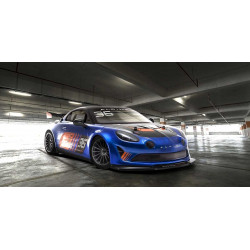 34423 FAZER Mk2 ALPINE GT4  1/10 Scale Radio Controlled Electric Powered 4WD FZ02 Series Readyset