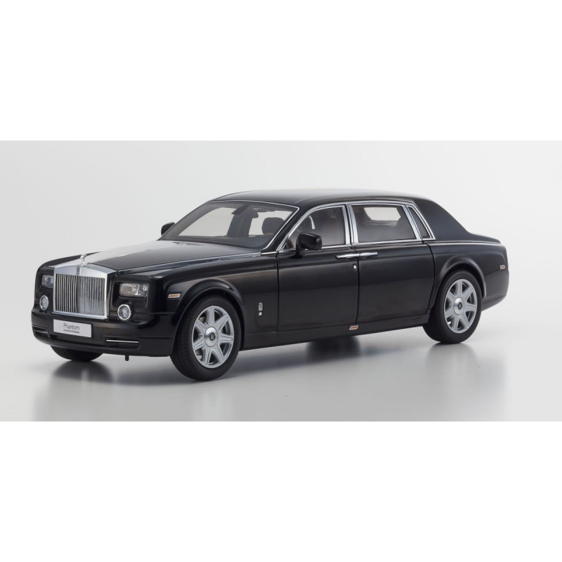 08841DBK KYOSHO 1/18scale Rolls-Royce Phantom EXTENDED WHEEL BASE Diamond Black