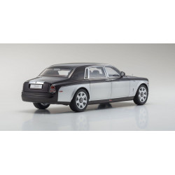 08841DRB KYOSHO ORIGINAL 1/18scale Rolls-Royce Phantom EXTENDED WHEEL BASE (Dark Red / Silver)