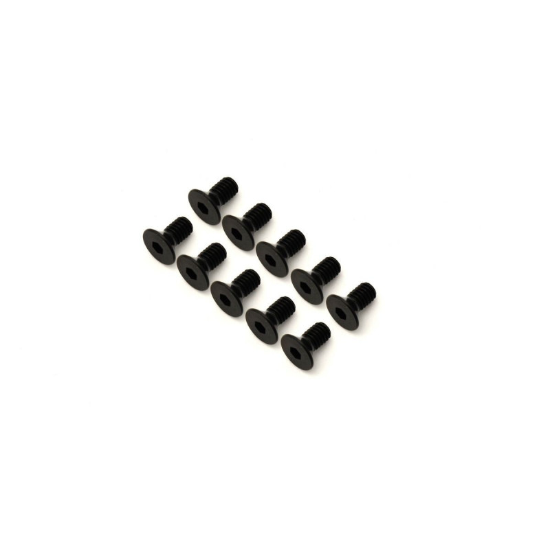 1-S34008H Flat Head Screw(Hex/M4x8/10pcs)