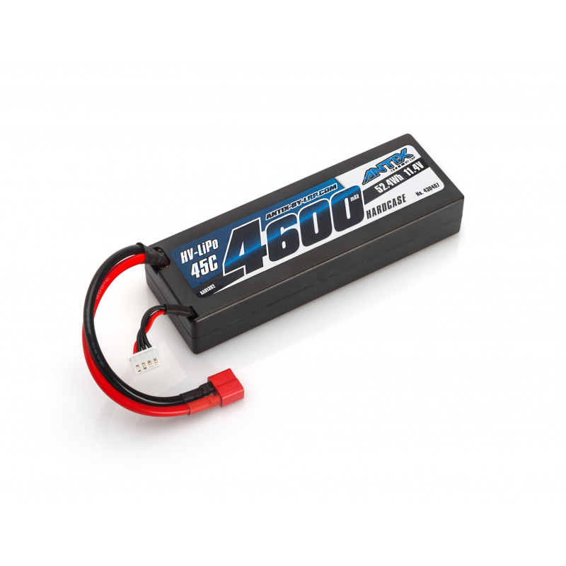 LRP430407 ANTIX BY LRP 4600 GRAPHENE 3S - 11.4V LIHV - 45C LIPO CAR HARDCASE