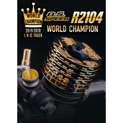 OSR2104WC O.S. SPEED R2104 WORLD CHAMPION Combo W/T-2080SC and Special Manifold
