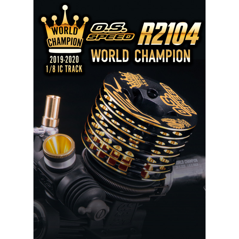OSR2104WC O.S. SPEED R2104 WORLD CHAMPION Combo W/T-2080SC and Special Manifold