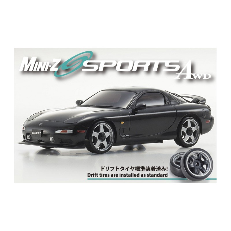 MINI-Z AWD MAZDA RX-7 FD3S Black