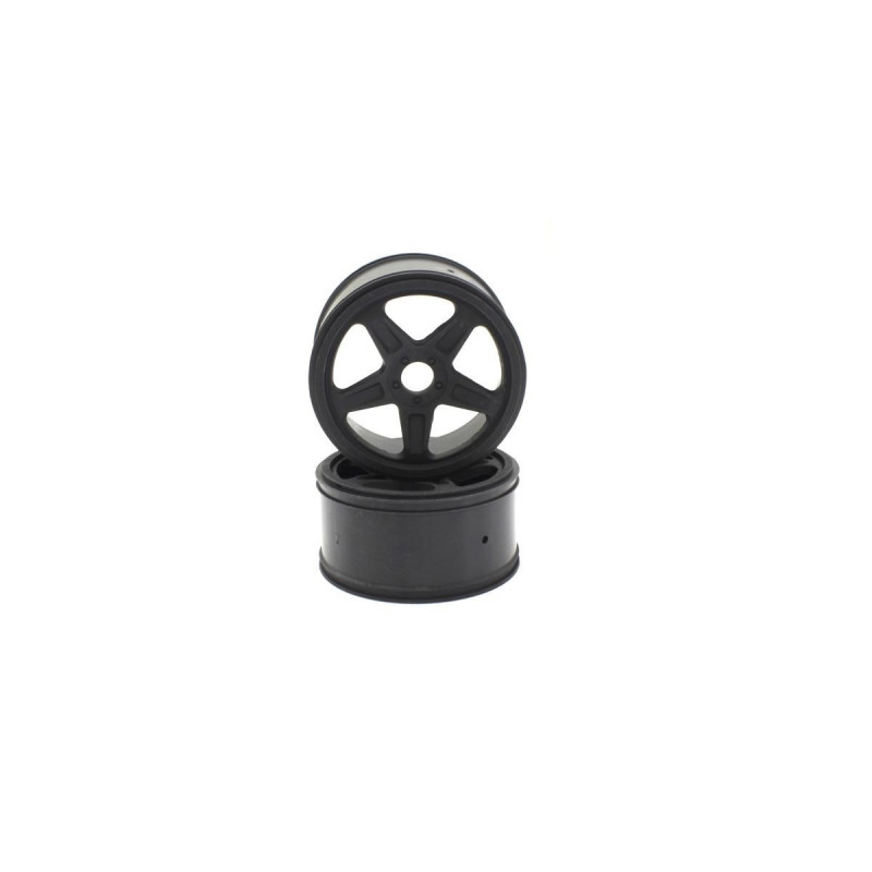 IGH007BK 5-Spoke Wheel(Black/GT2/2Pcs)